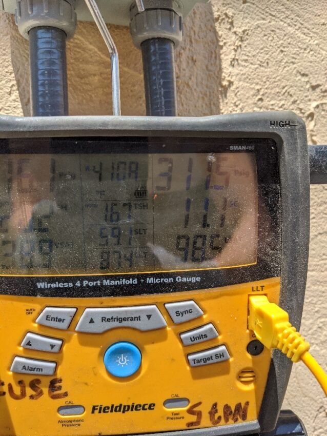 System installation/replacement with 96% efficiency furnace in San Jose, California.