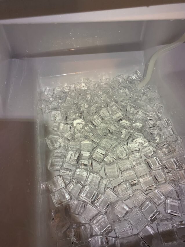 "Hoshizaki" ice machine installation and start up.