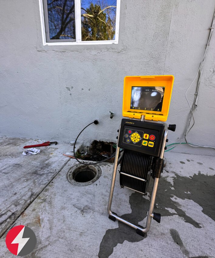 Sewer line debris removal process