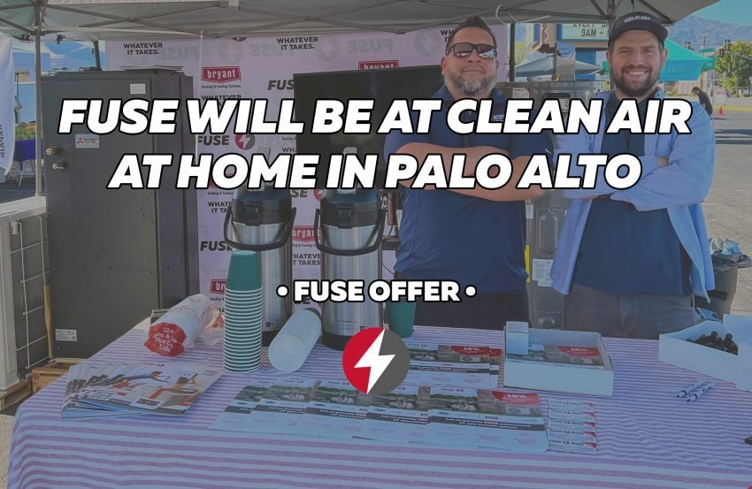 Fuse Service is Participating in Clean Air at Home in Palo Alto