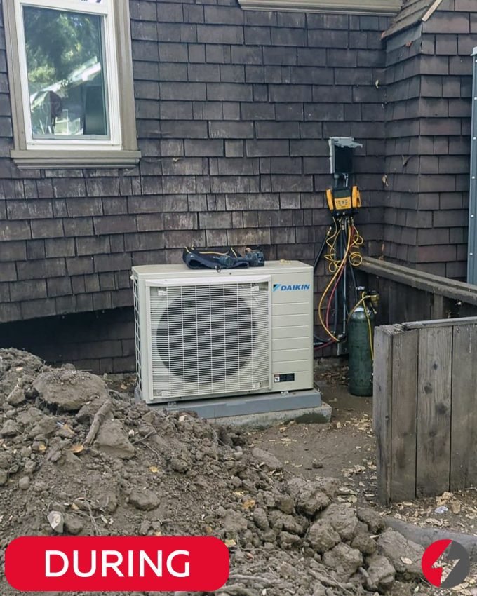 Daikin Fit Heat Pump Installation