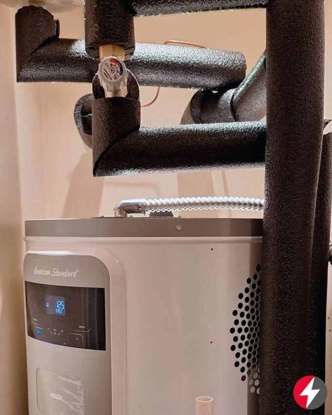 Water Heating Equipment Close-Up