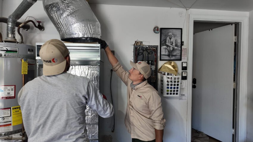 How to clean ac drain line