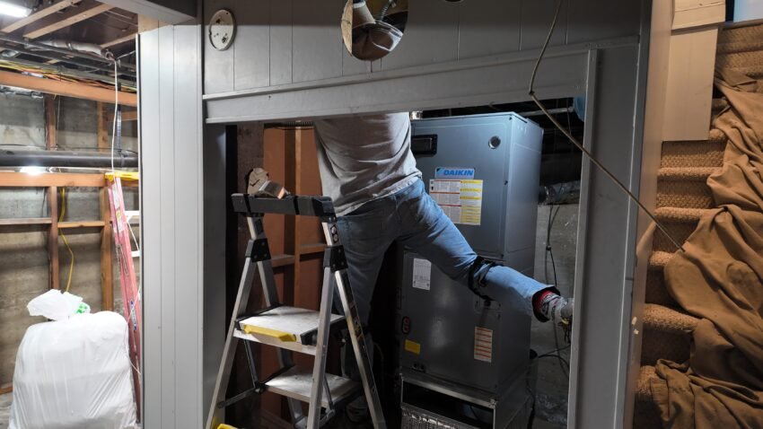 How to clean outside ac unit