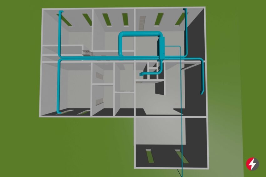 3D Project: Full HVAC System Design for a Household In San Jose, California