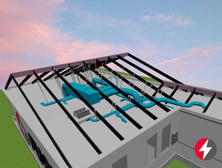 Project Case: Heat Pump 3D Model for Customer From Sunnyvale, California