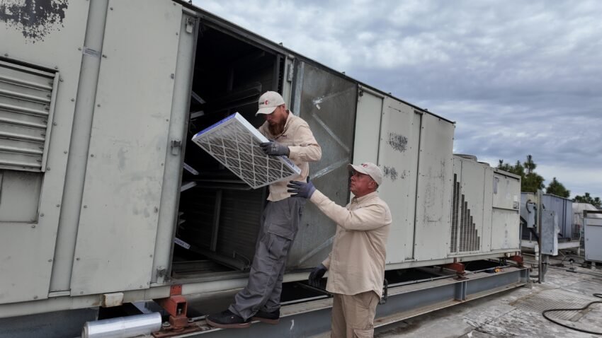 Furnace filter change frequency
